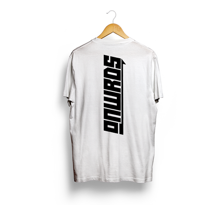 ONWRDS Vert Tee - White